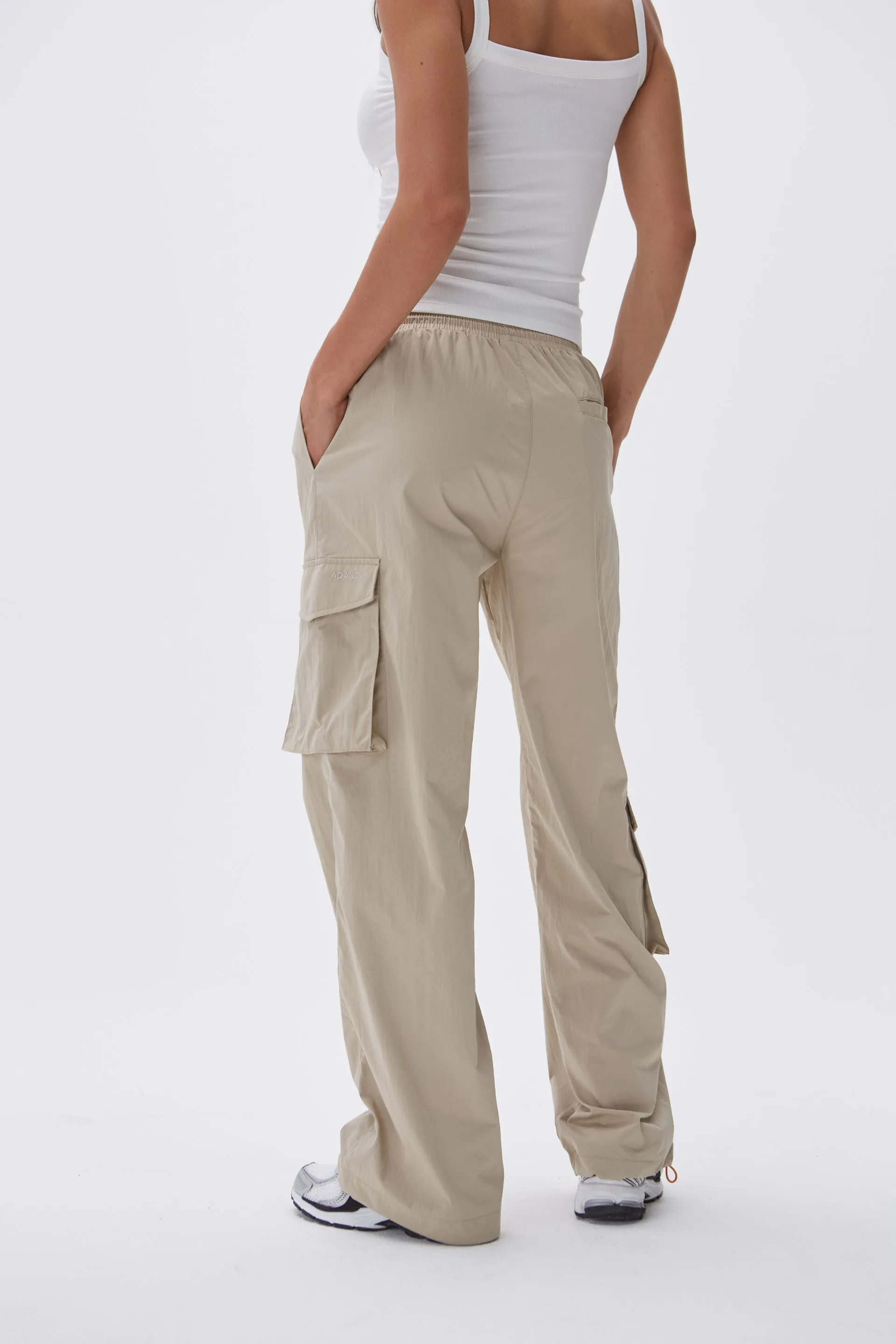 Loose Pocket Pants - Beige sold by Adanola product image thumbnail 2