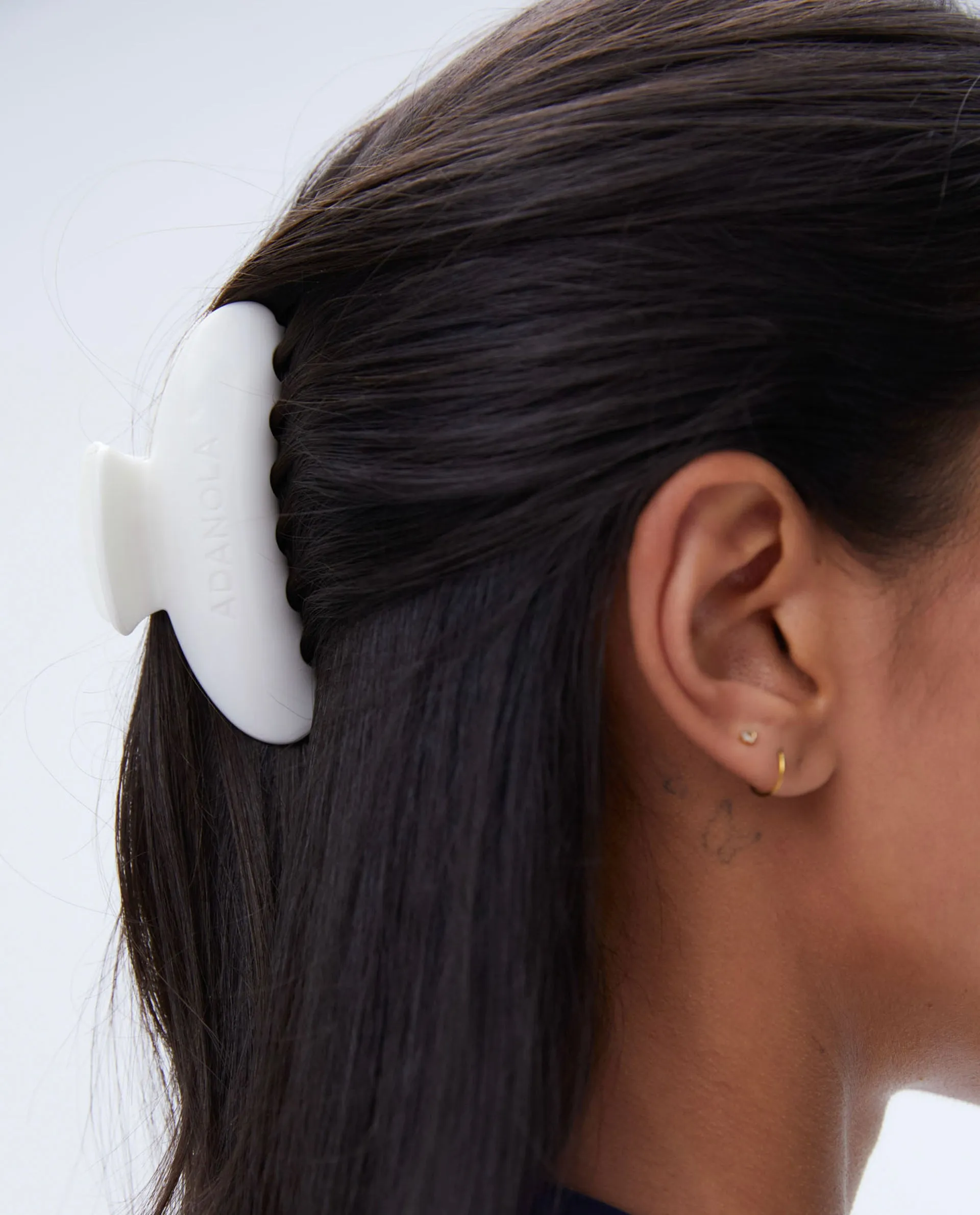 Claw Clip - Marshmallow White sold by Adanola product image thumbnail 5