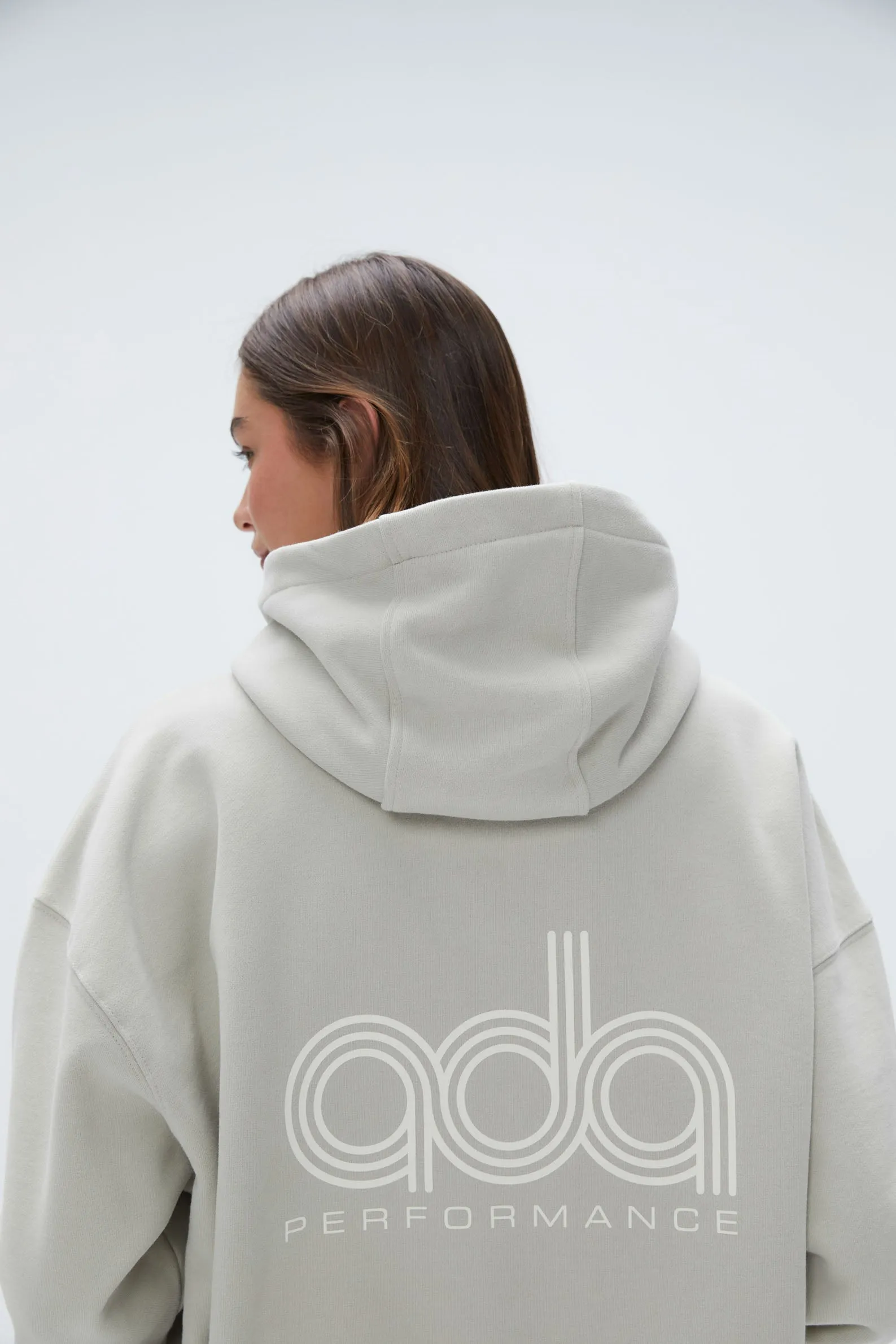 Performance Oversized Hoodie - Stone sold by Adanola product image thumbnail 3