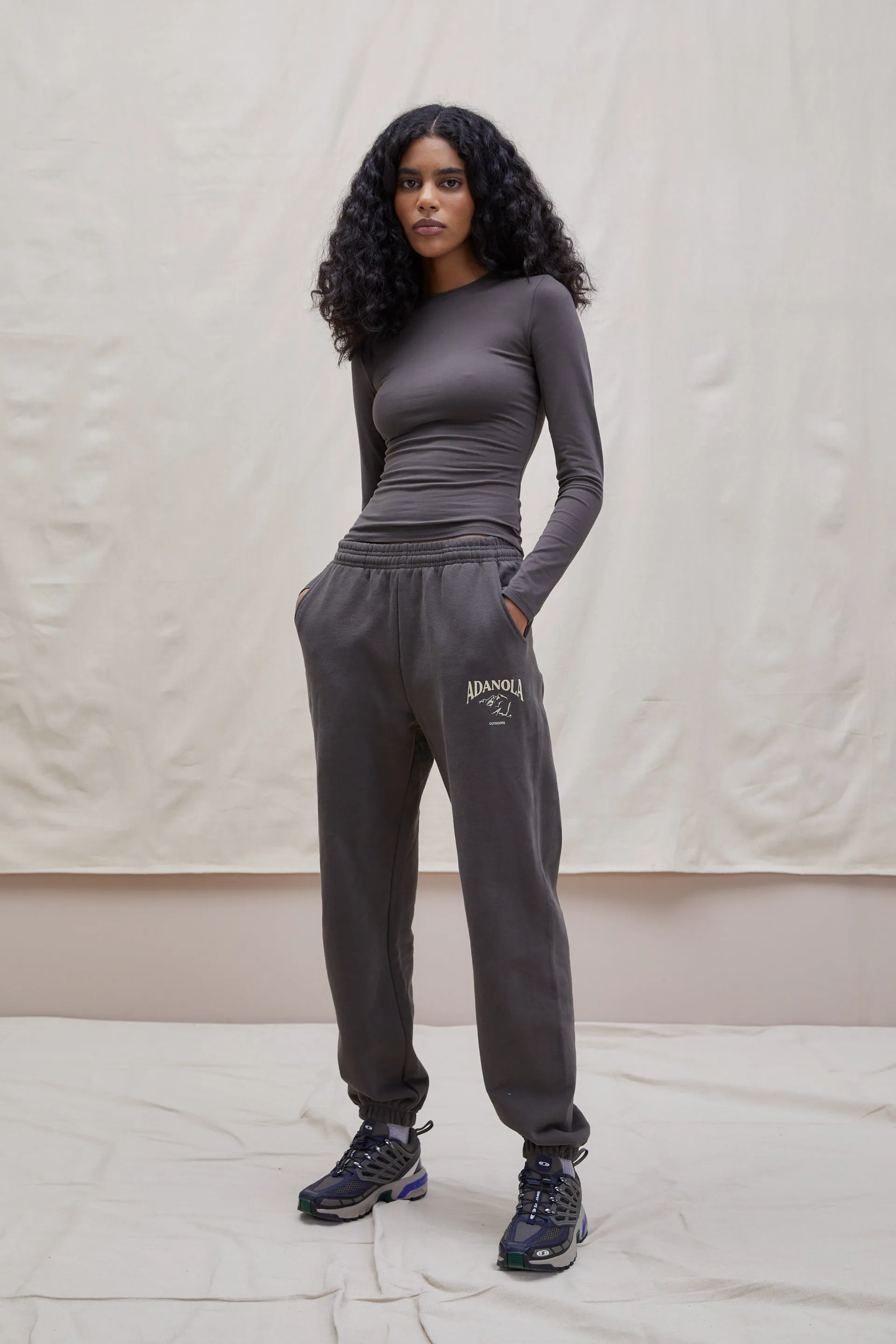 Cotton Long Sleeve Top - Forest Brown sold by Adanola product image thumbnail 4