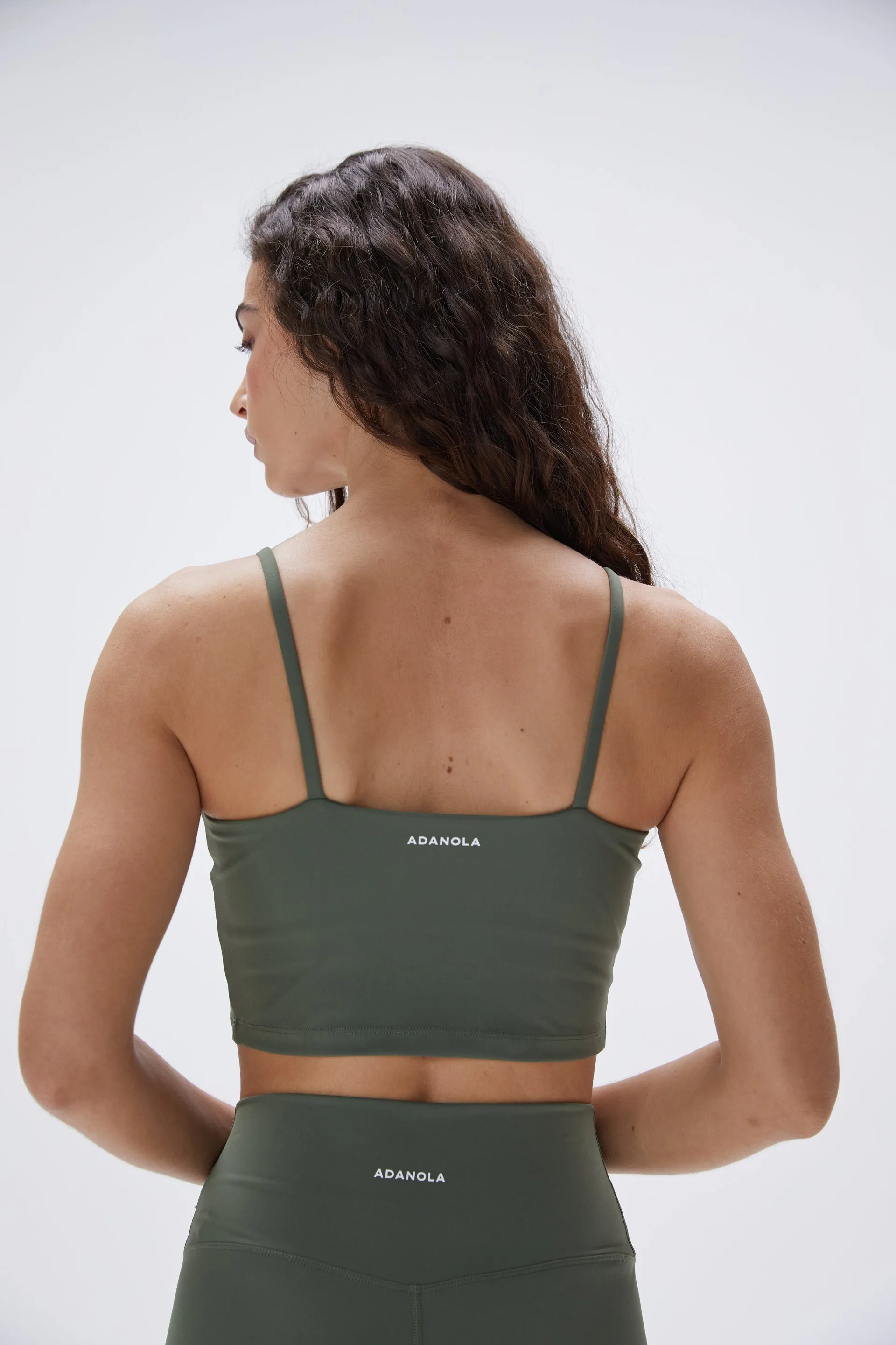 Ultimate Tank Bra - Khaki Green sold by Adanola product image thumbnail 2