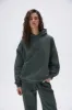 Freehand Oversized Hoodie - Mineral Green sold by Adanola