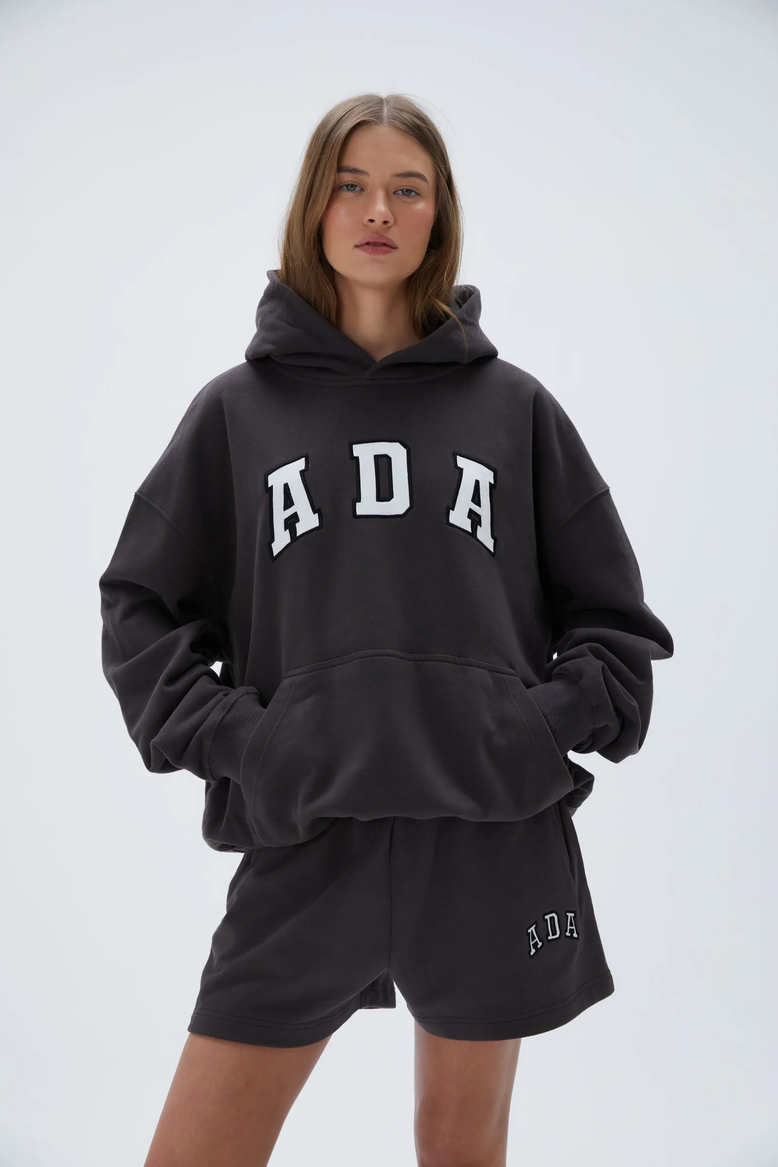 ADA Oversized Hoodie - Coffee Bean sold by Adanola