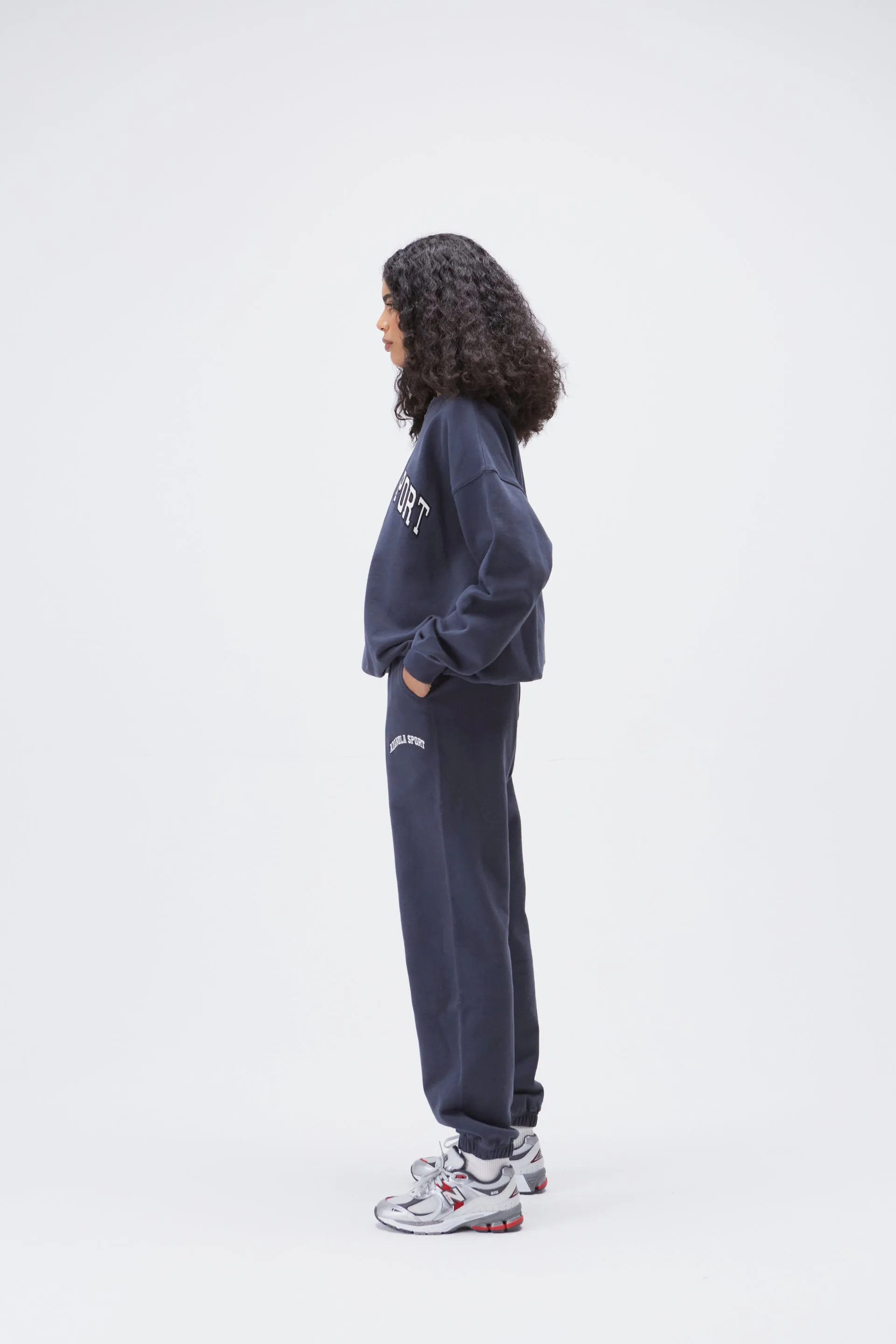AS Sweatpants - Washed Midnight Blue sold by Adanola product image thumbnail 3