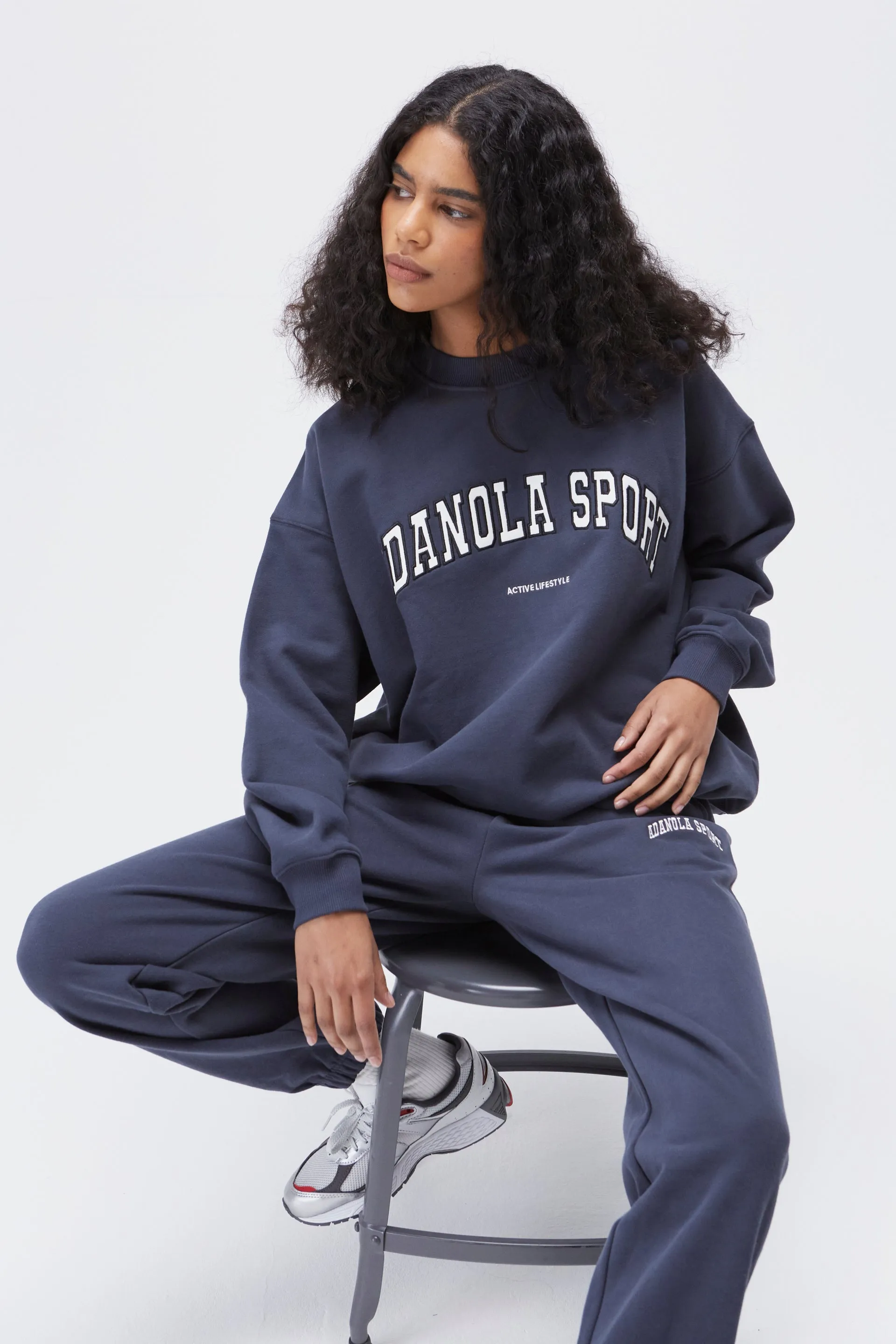 AS Sweatpants - Washed Midnight Blue sold by Adanola product image thumbnail 4