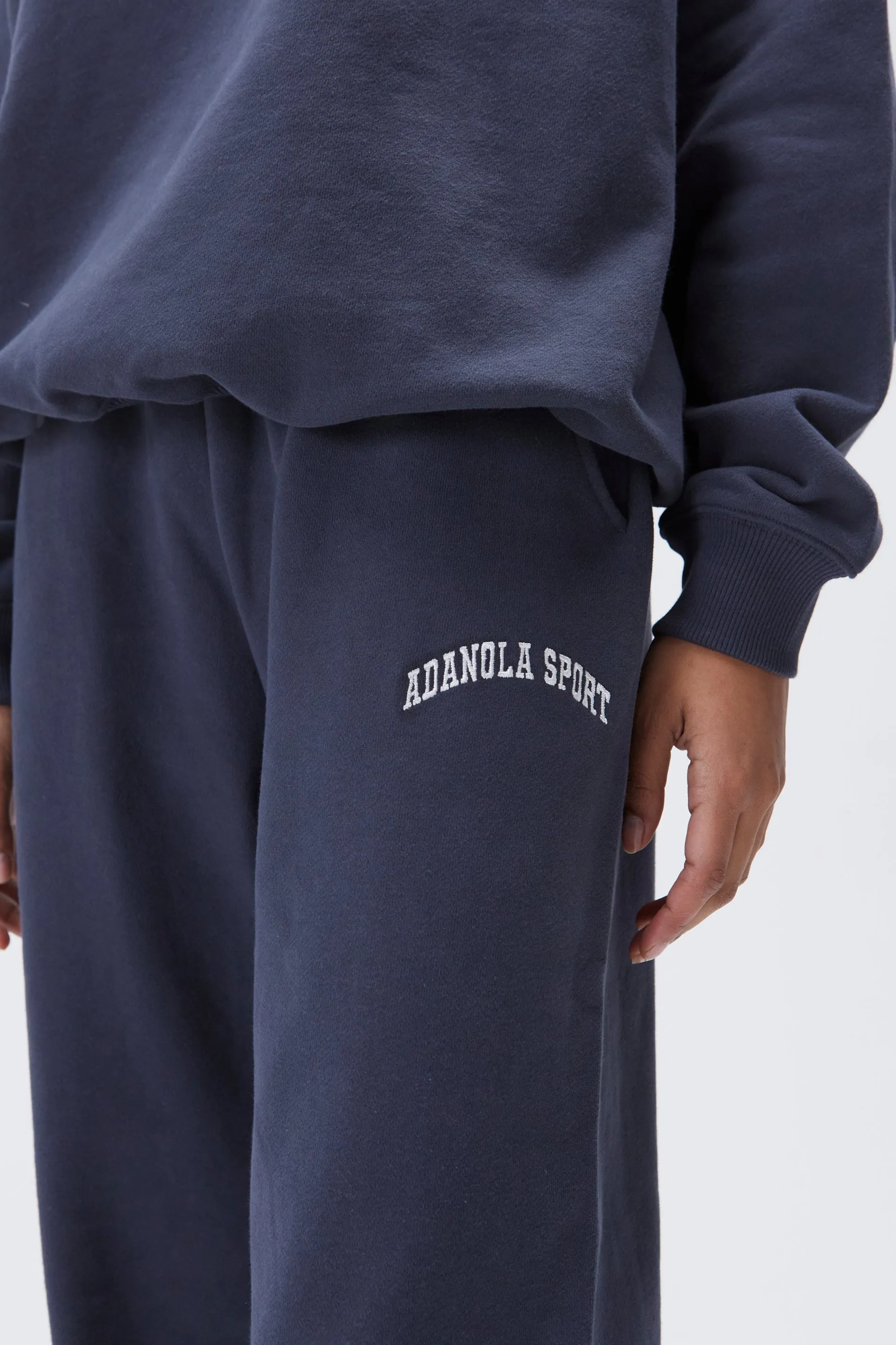 AS Sweatpants - Washed Midnight Blue sold by Adanola product image thumbnail 2
