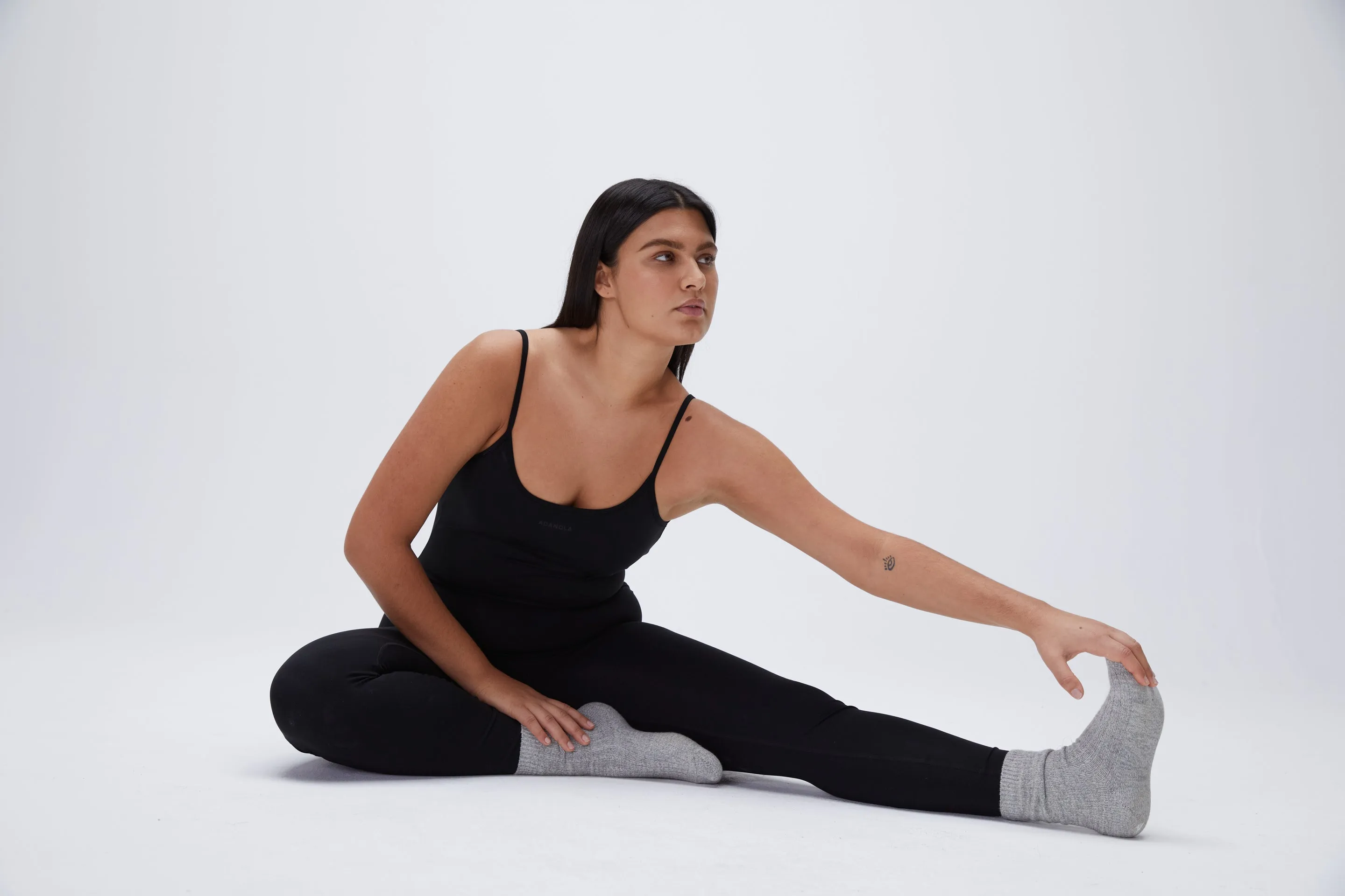 Ultimate Low Cross Back Unitard - Black sold by Adanola product image thumbnail 4