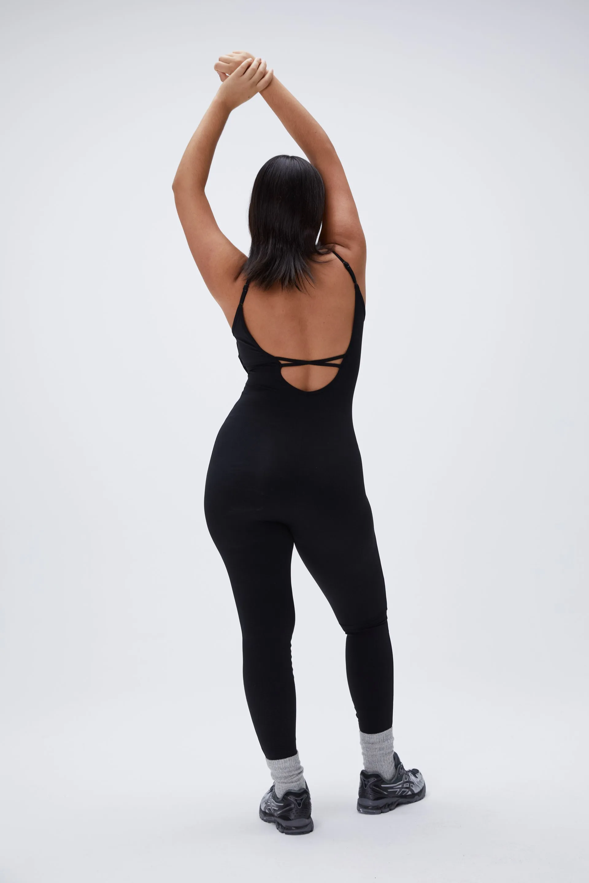 Ultimate Low Cross Back Unitard - Black sold by Adanola product image thumbnail 2