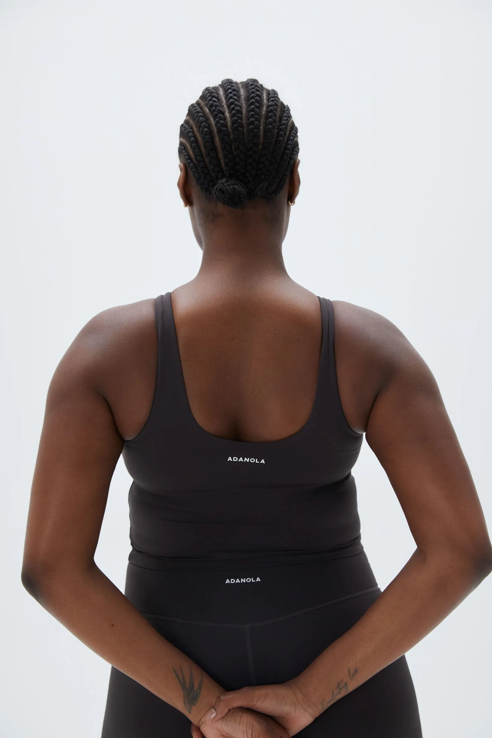 Ultimate Racer Front Scoop Back Bra - Coffee Bean sold by Adanola product image thumbnail 3