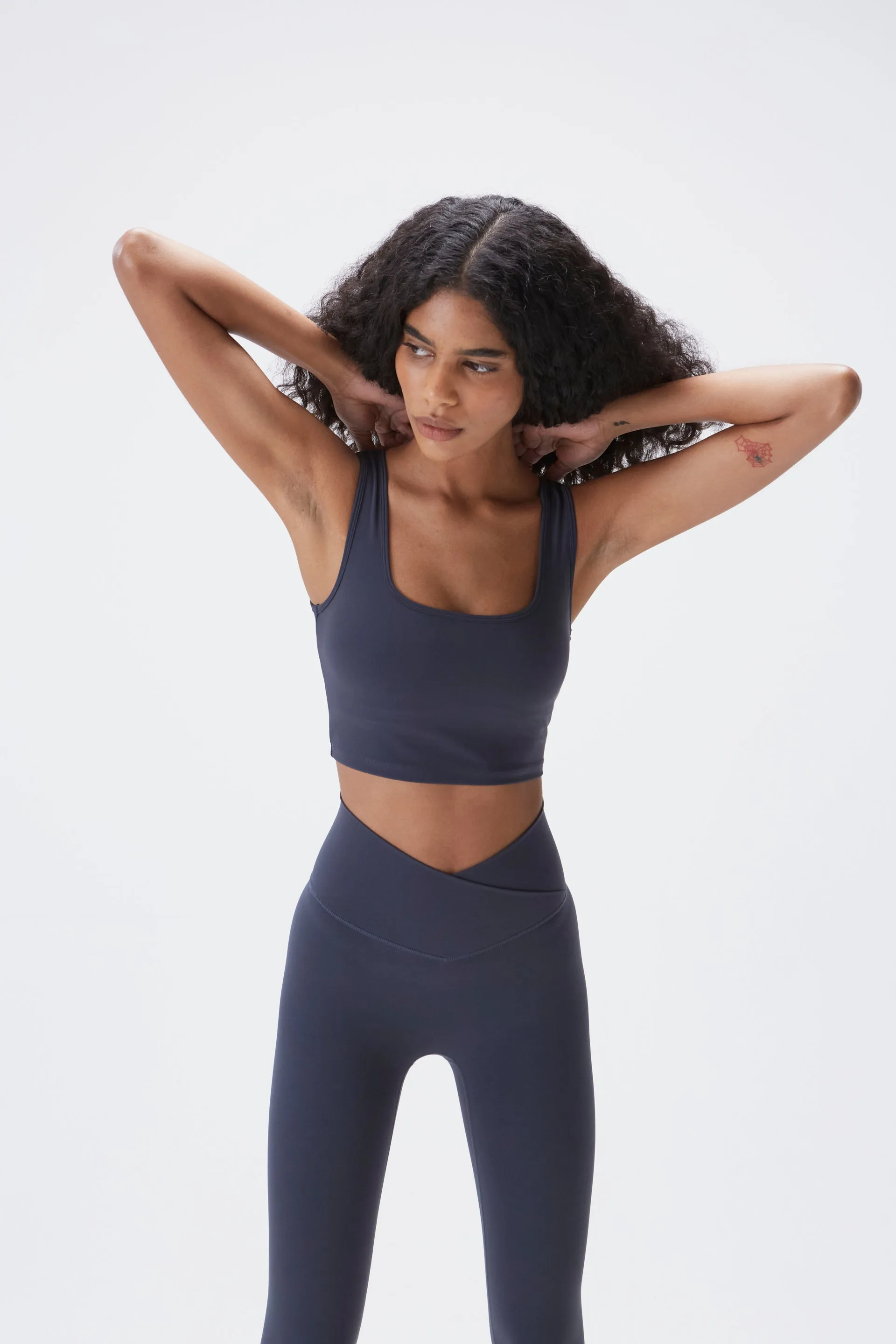 Ultimate Square Neck Bra - Midnight Blue sold by Adanola product image thumbnail 4