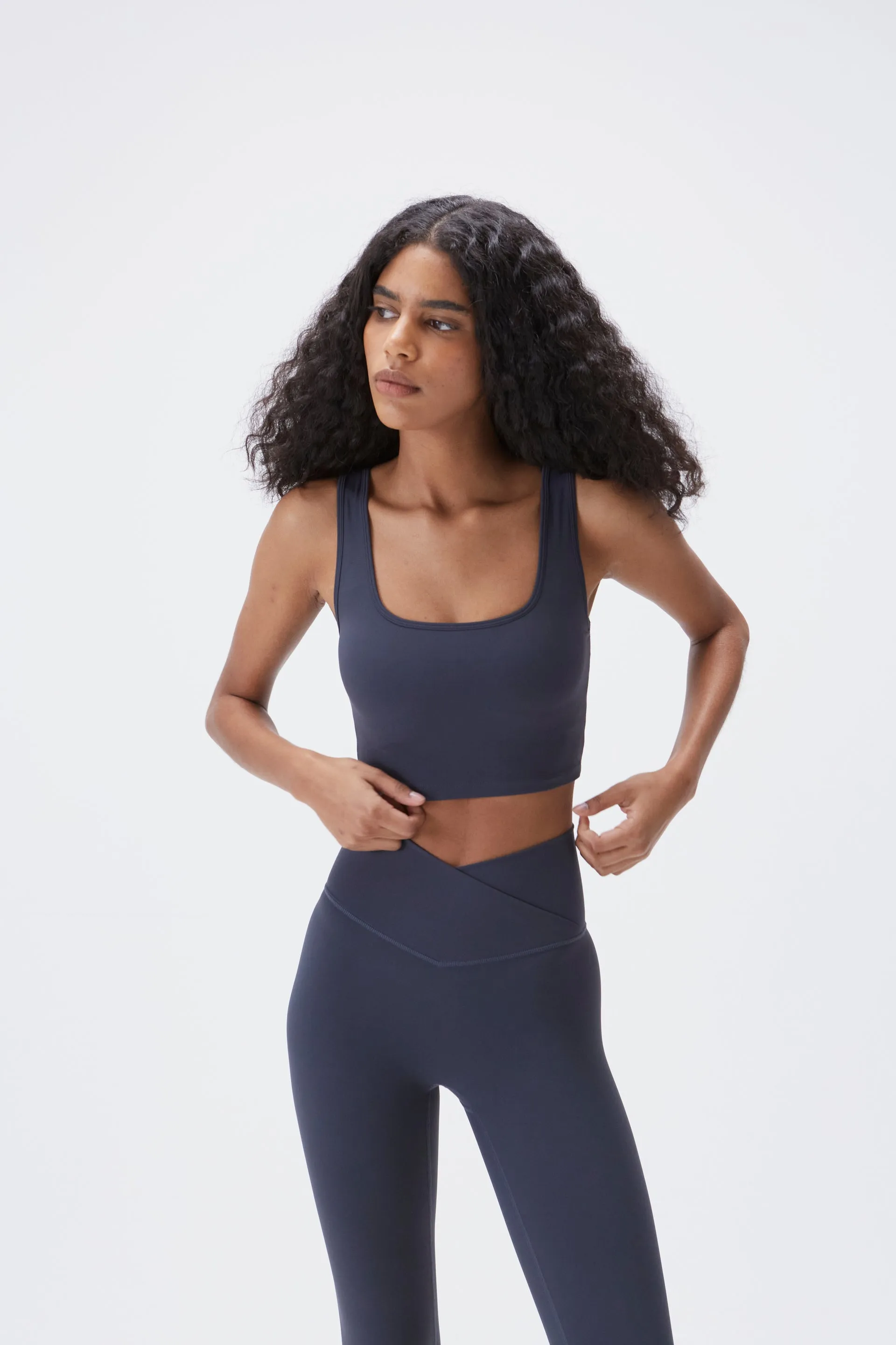 Ultimate Square Neck Bra - Midnight Blue sold by Adanola product image thumbnail 3