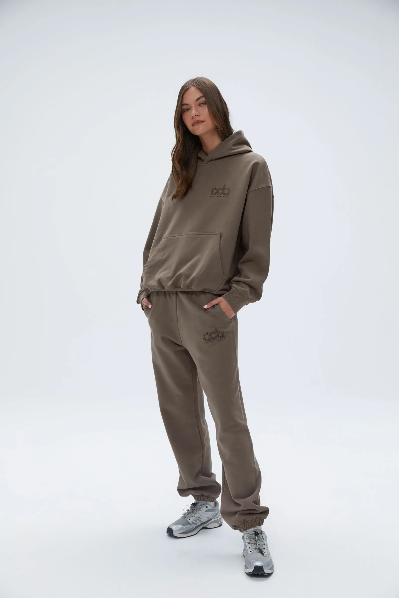 Performance Oversized Hoodie - Cocoa Brown sold by Adanola product image thumbnail 4