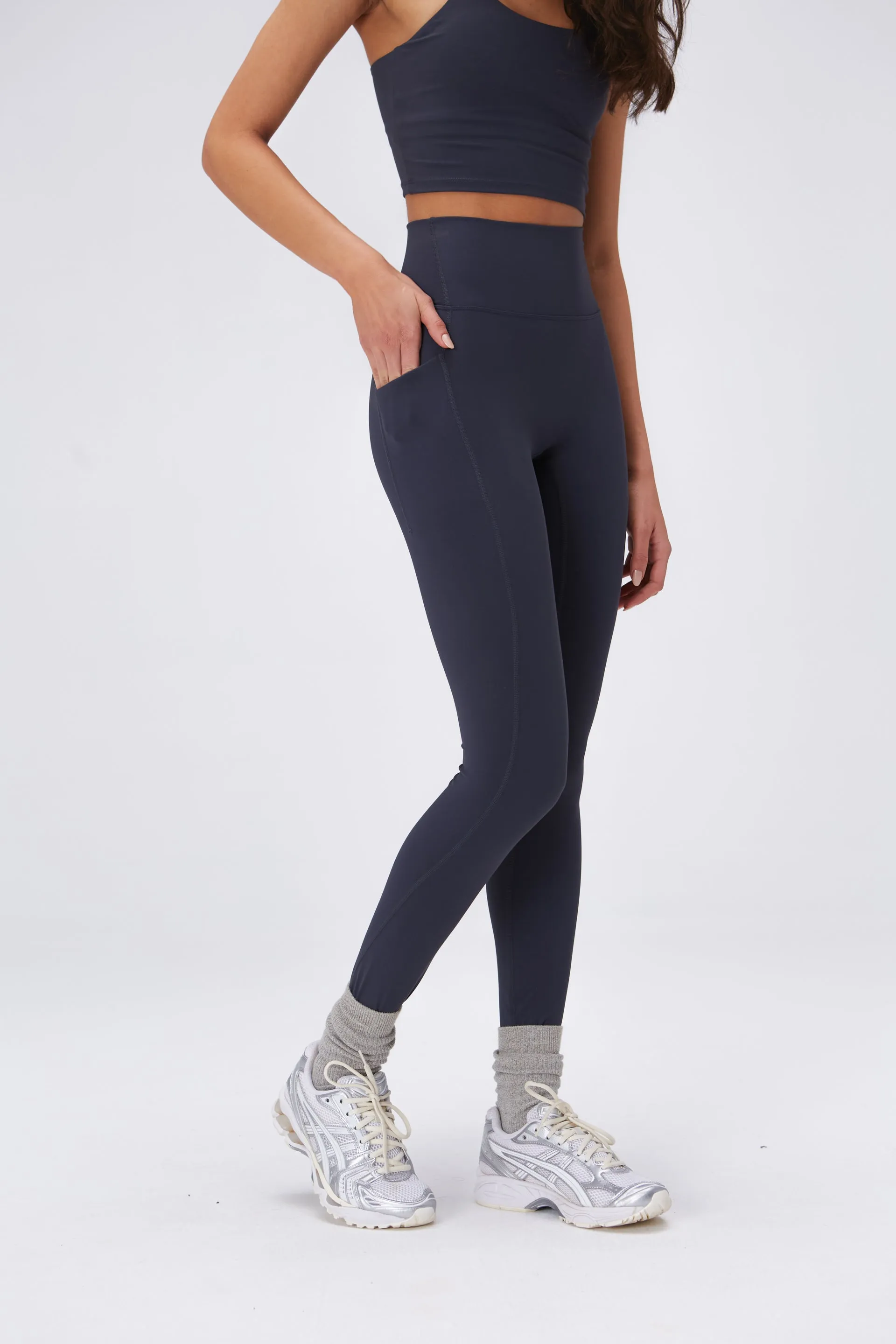 Ultimate Pocket Leggings - Midnight Blue sold by Adanola product image thumbnail 5