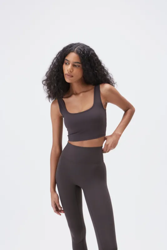 Ultimate Square Neck Bra - Coffee Bean made by Adanola