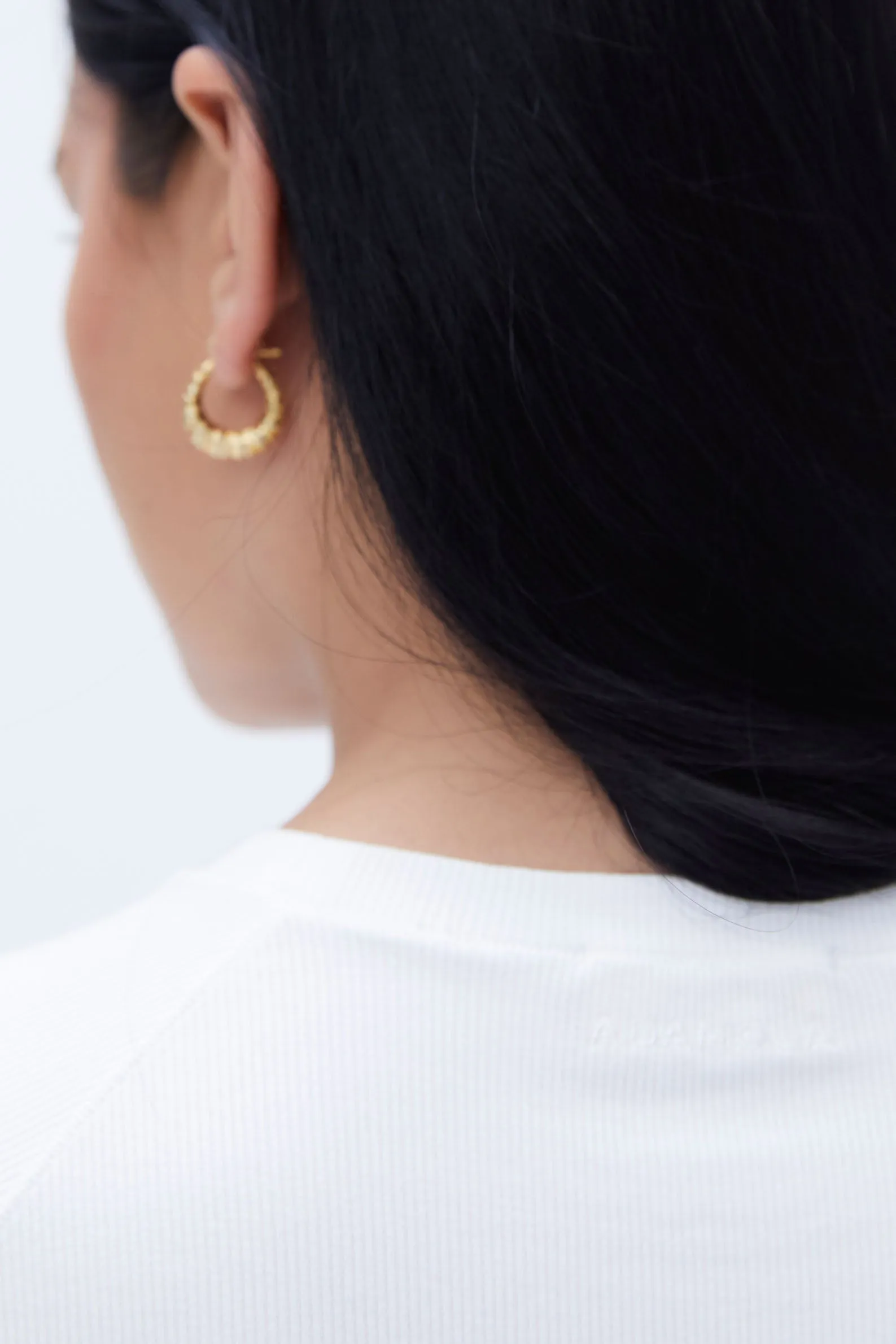 Rib Raglan Short Sleeve Top - White sold by Adanola product image thumbnail 2