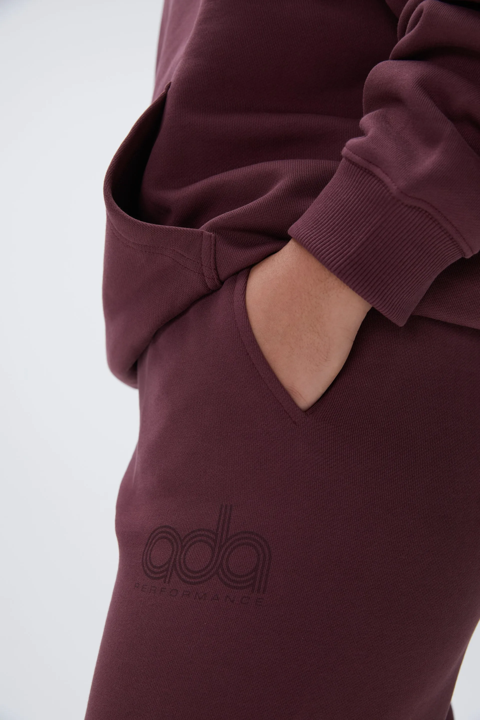 Performance Sweatpants - Burgundy sold by Adanola product image thumbnail 3