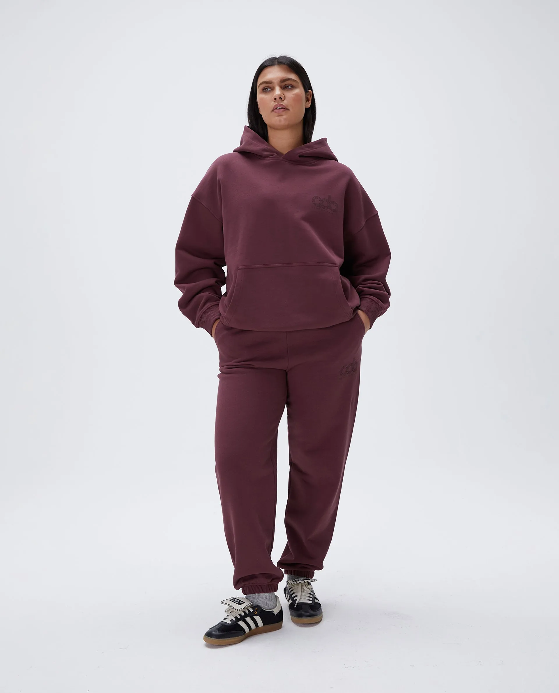 Performance Sweatpants - Burgundy sold by Adanola