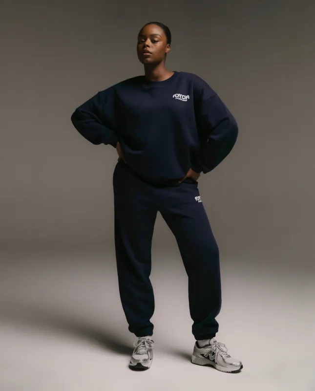 Sportswear Sweatpants - Navy Blue sold by Adanola