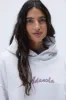 Freehand Oversized Hoodie -  Light Grey Melange sold by Adanola