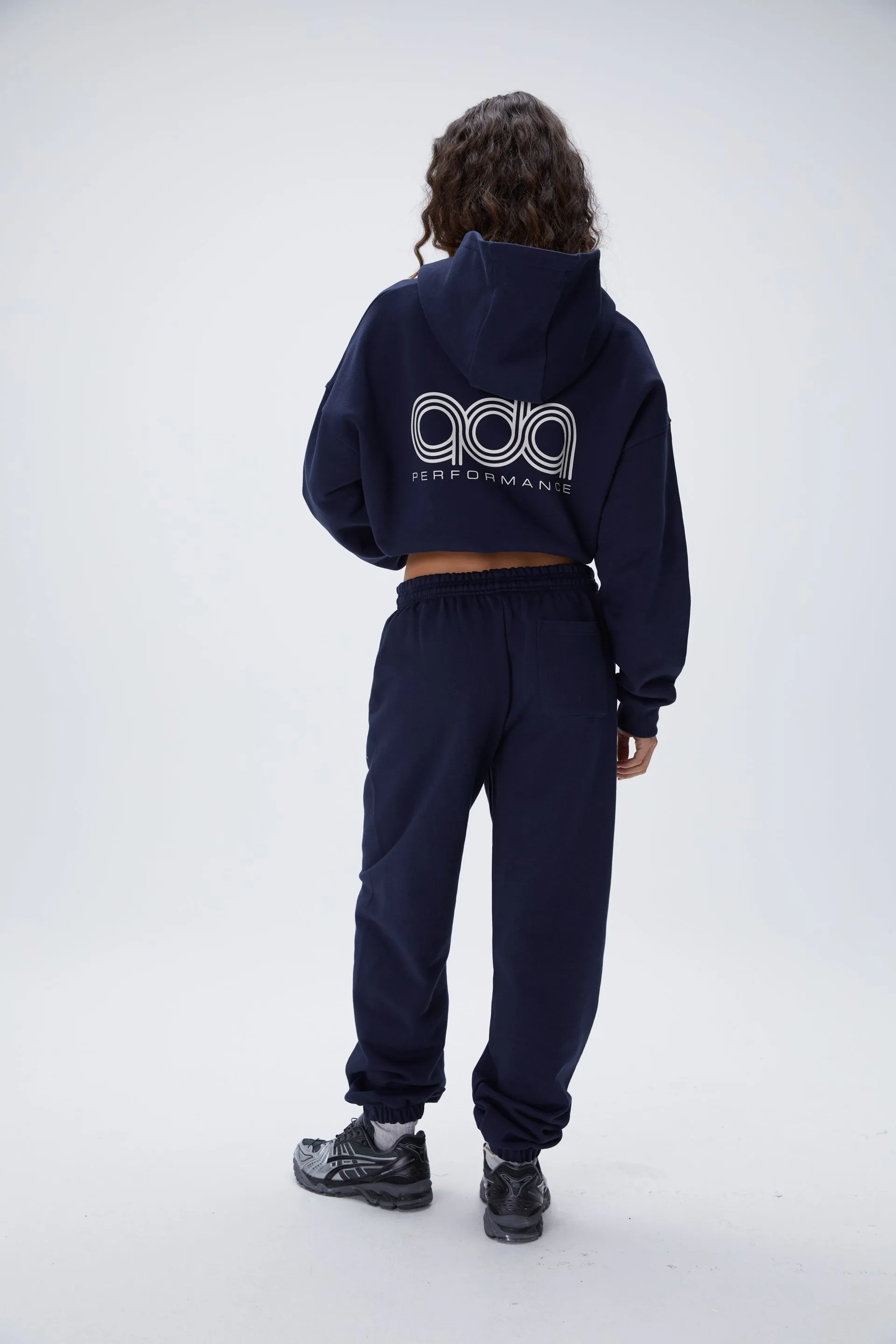 Performance Oversized Hoodie - Navy Blue sold by Adanola product image thumbnail 2