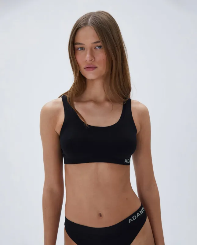 Seamless Intimate Bra - Black sold by Adanola