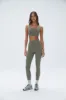 Ultimate Cross Back Bra - Olive Green sold by Adanola