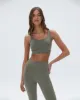 Ultimate Cross Back Bra - Olive Green sold by Adanola