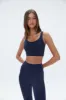Ultimate Cross Back Bra - Navy Blue sold by Adanola