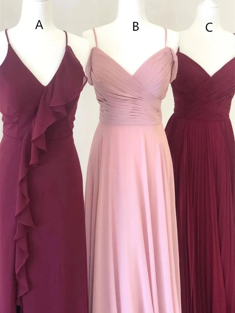 Charming Chiffon Bridesmaid Dresses A-line Simple Gowns sold by KissProm product image thumbnail 2