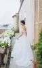 Off-The-Shoulder Tulle Ball Gown Sweep Train Dress sold by KissProm