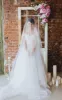 Off-The-Shoulder Tulle Ball Gown Sweep Train Dress sold by KissProm