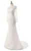 Mermaid Long Sleeve Lace Dress With Embroideries Illusion sold by KissProm