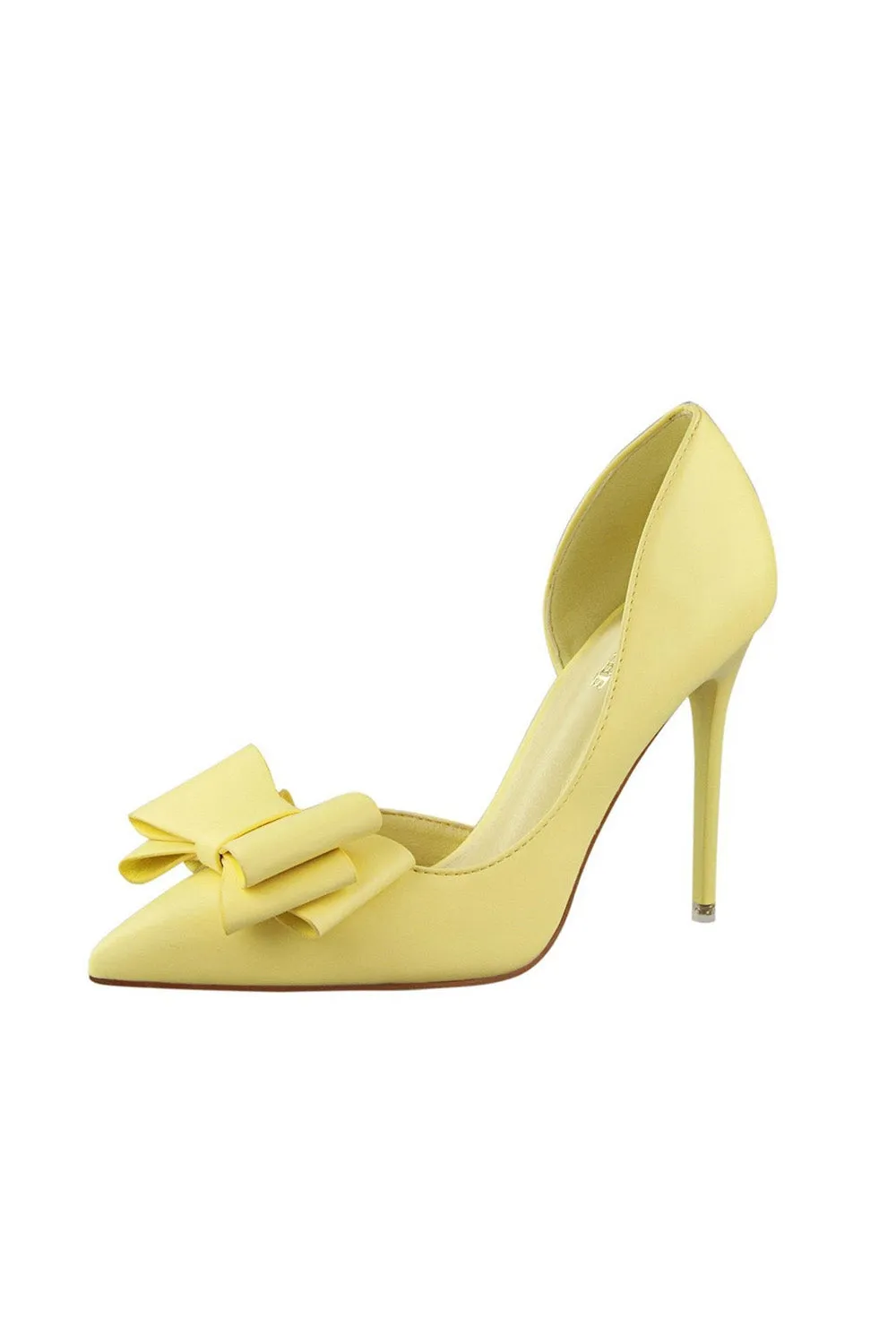 Sweet Bow Pointed Side Hollow High Heels sold by KissProm product image thumbnail 5