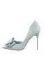 Sweet Bow Pointed Side Hollow High Heels sold by KissProm