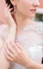 Romantic A-Line Lace  Tulle In White Shade Wedding Dress sold by KissProm