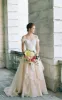 Off-The-Shoulder Drped Floor-Length Criss Cross Dress sold by KissProm