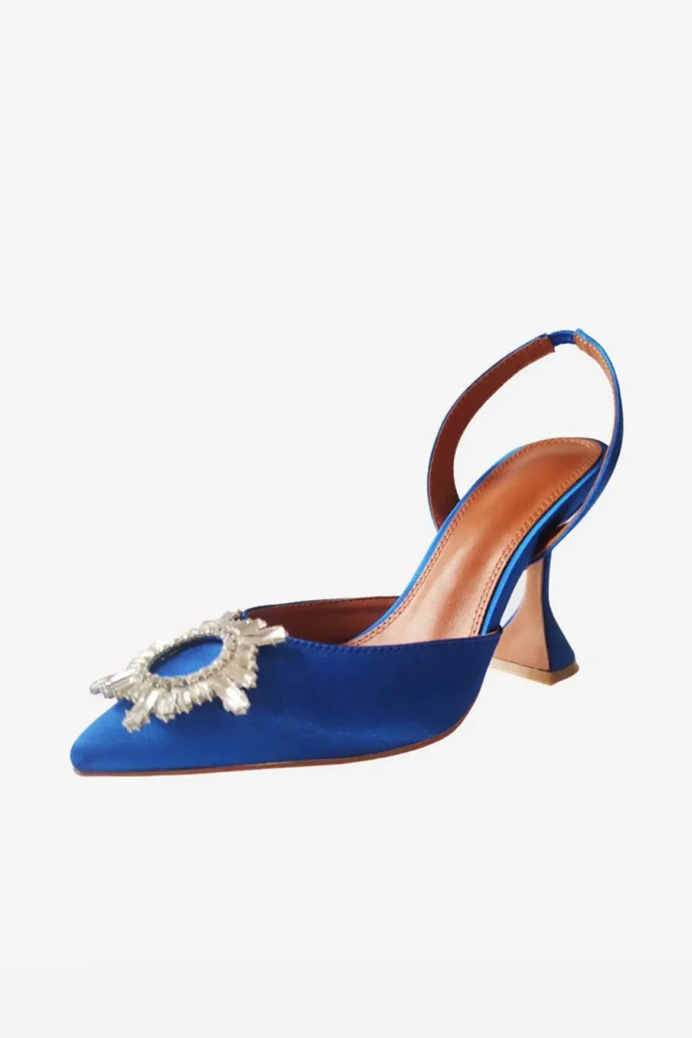 Rhinestone Pointed Toe Stiletto Sandals sold by KissProm product image thumbnail 2