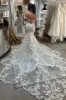 Lorette | Mermaid Off the Shoulder Lace Wedding Dresses with Train sold by KissProm