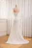 Sia | Mermaid Strapless Satin Wedding Dress With Convenient Detachable Skirt sold by KissProm