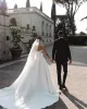 Ball Gown Sweetheart Satin Wedding Dresses sold by KissProm