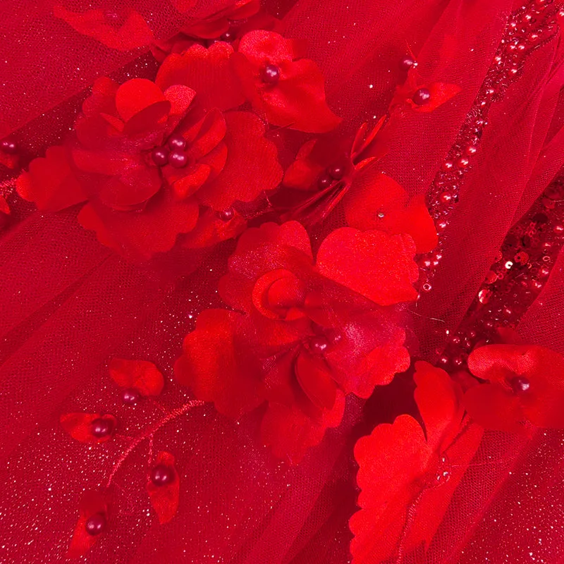 Sweet Valentine Red Quinceanera Dress sold by KissProm product image thumbnail 3