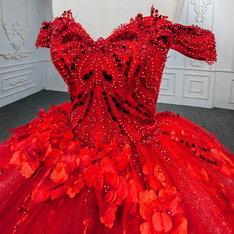 Sweet Valentine Red Quinceanera Dress sold by KissProm product image thumbnail 4
