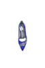 Crystal Side Pointed Toe Satin Pump sold by KissProm