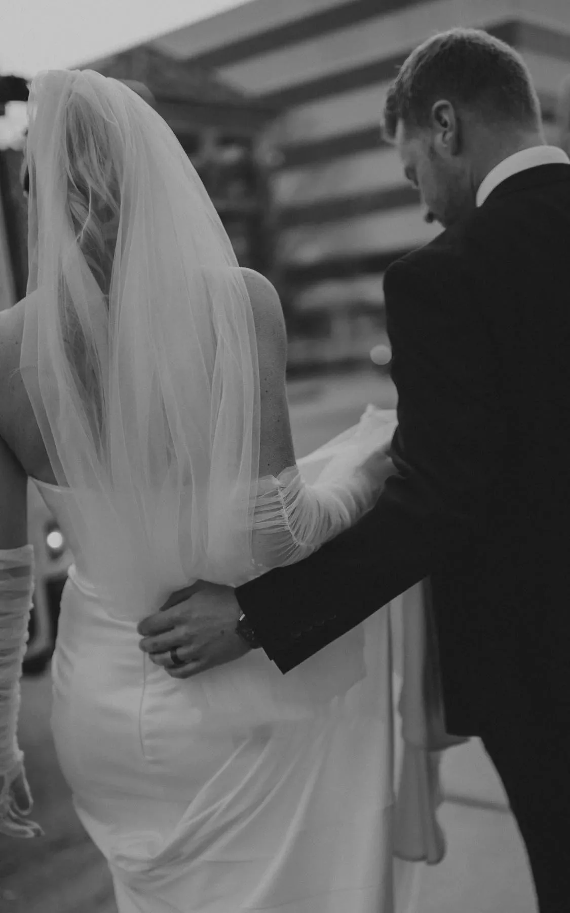 Mermaid Sexy Detachable Straps Elegant Satin Classic Trailing Wedding Dress sold by KissProm product image thumbnail 5