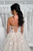 Ball Gown Sweetheart Tulle Wedding Dresses with Appliques sold by KissProm