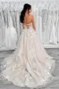 Ball Gown Sweetheart Tulle Wedding Dresses with Appliques sold by KissProm