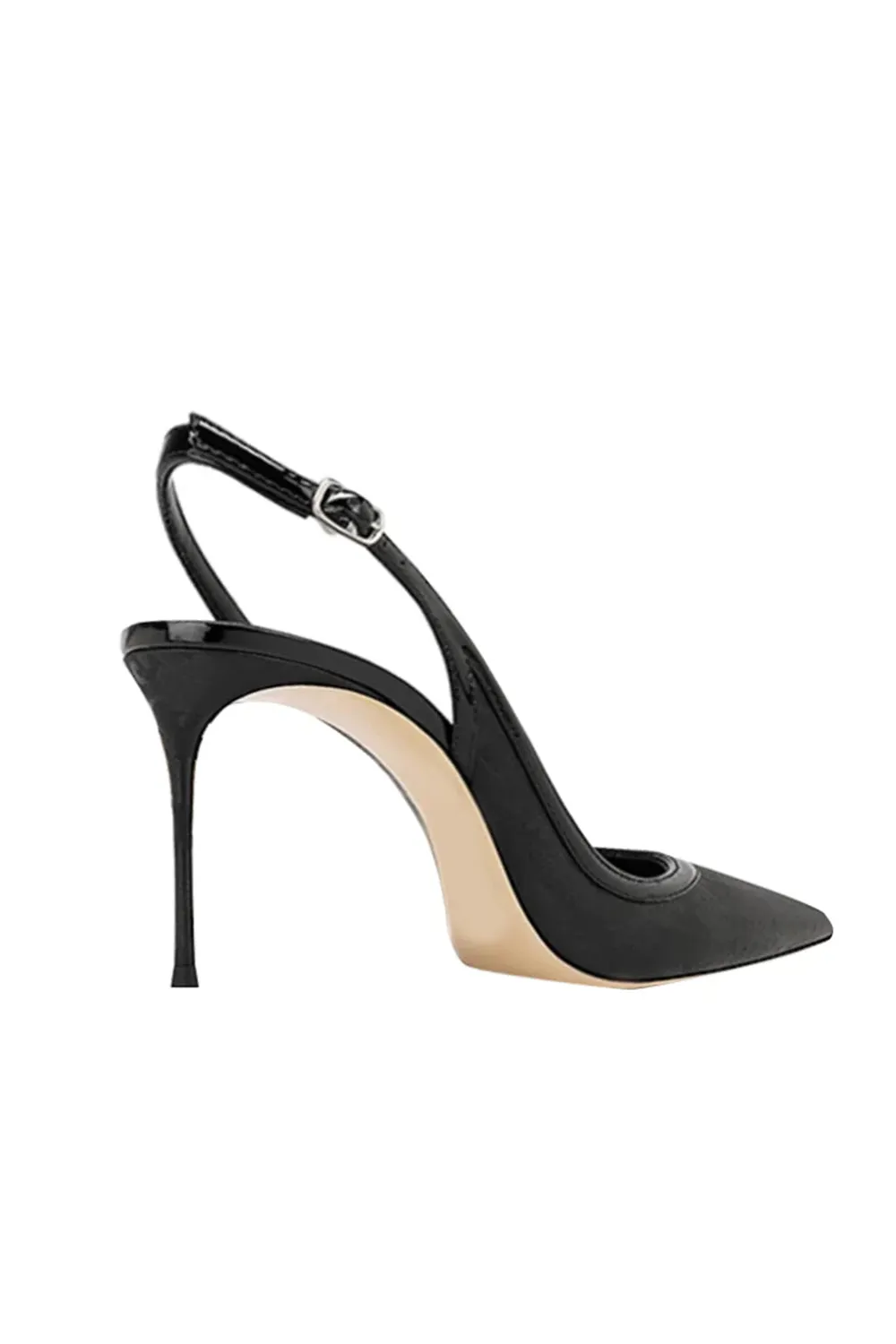 Green Slingback Mid Heel Stiletto Sandals sold by KissProm product image thumbnail 5