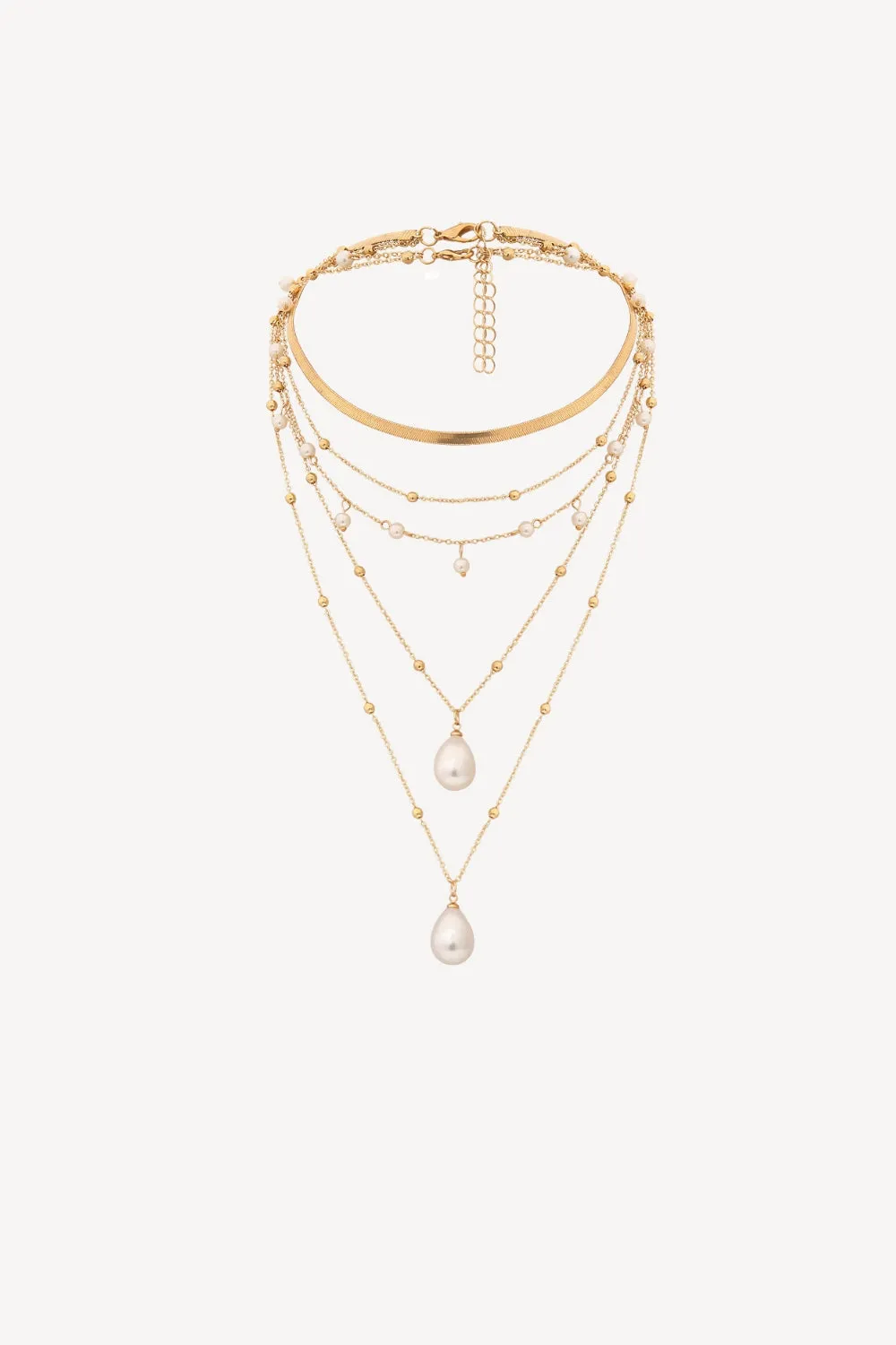 Water Drop Pearl Pendant Necklace sold by KissProm product image thumbnail 3