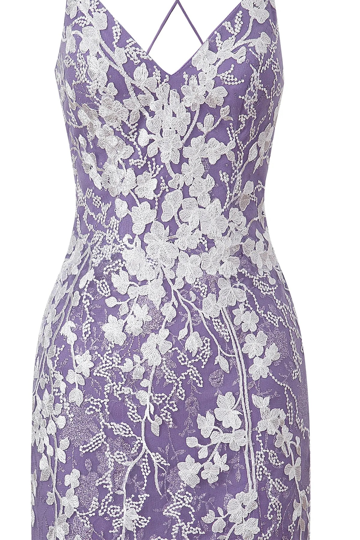 Savannah | Sheath Short Spaghetti Straps Lace Homecoming Dress sold by KissProm product image thumbnail 3