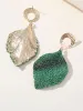 Green Leaf Unique Earrings sold by KissProm